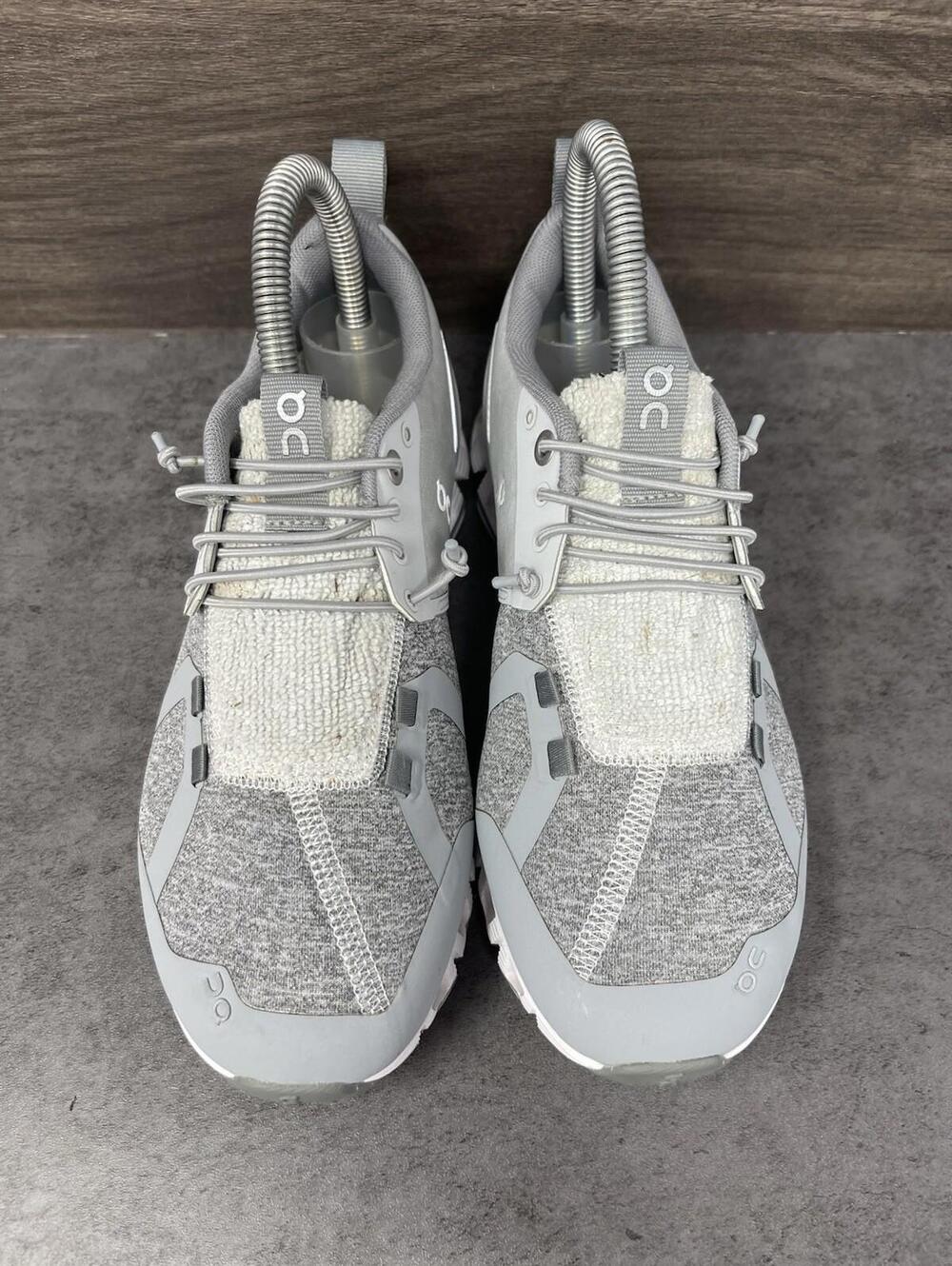 On Cloud Terry Running Sneakers Womens Size 5.5 Grey Athletic Trainer - Picture 3 of 11